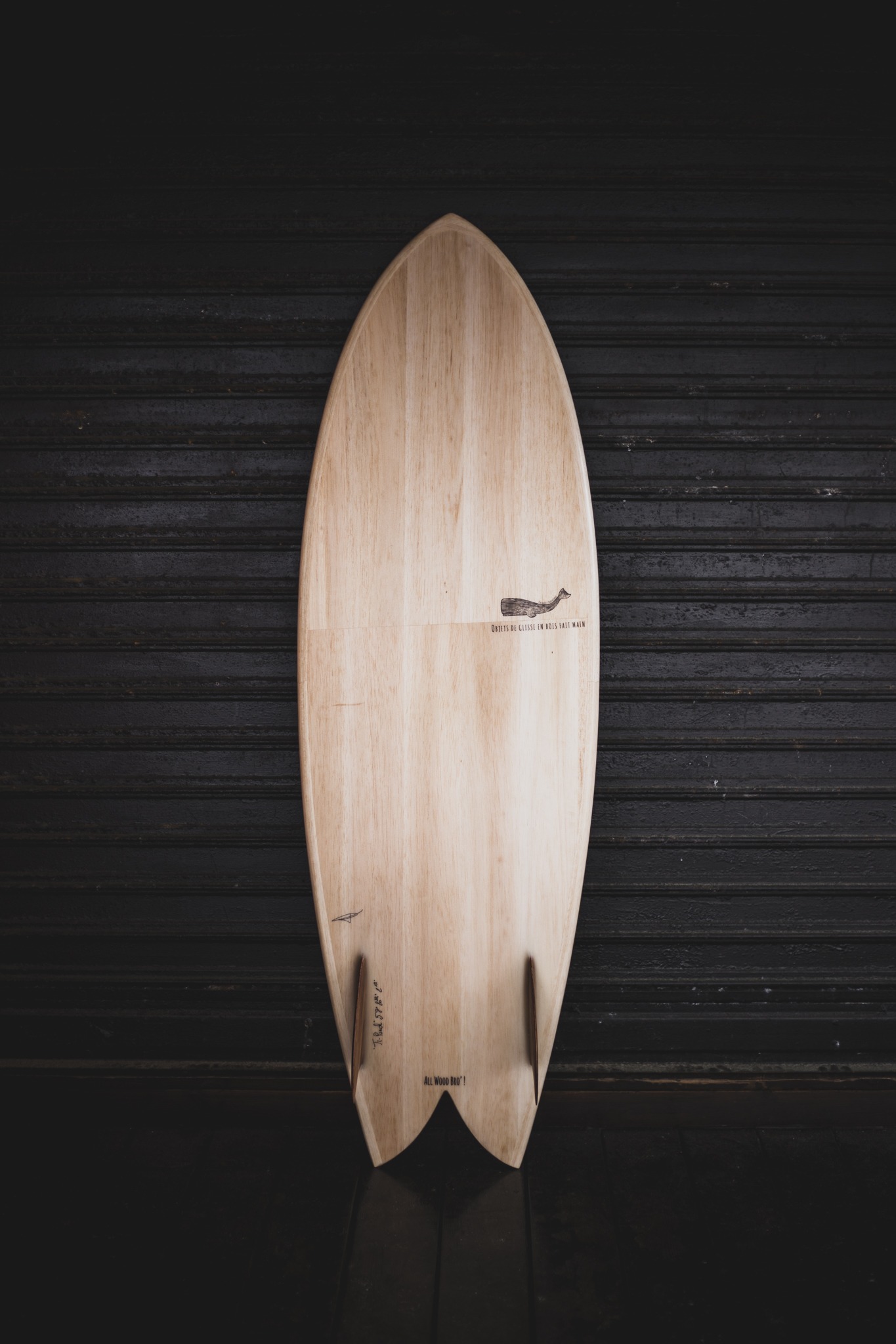 Cachalot surfboards planche surf bois wooden artisan shaper