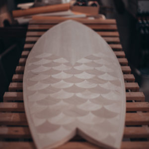 Shaper bois Cachalot Surfboards wood wooden surfboard hollow pexhon surf art